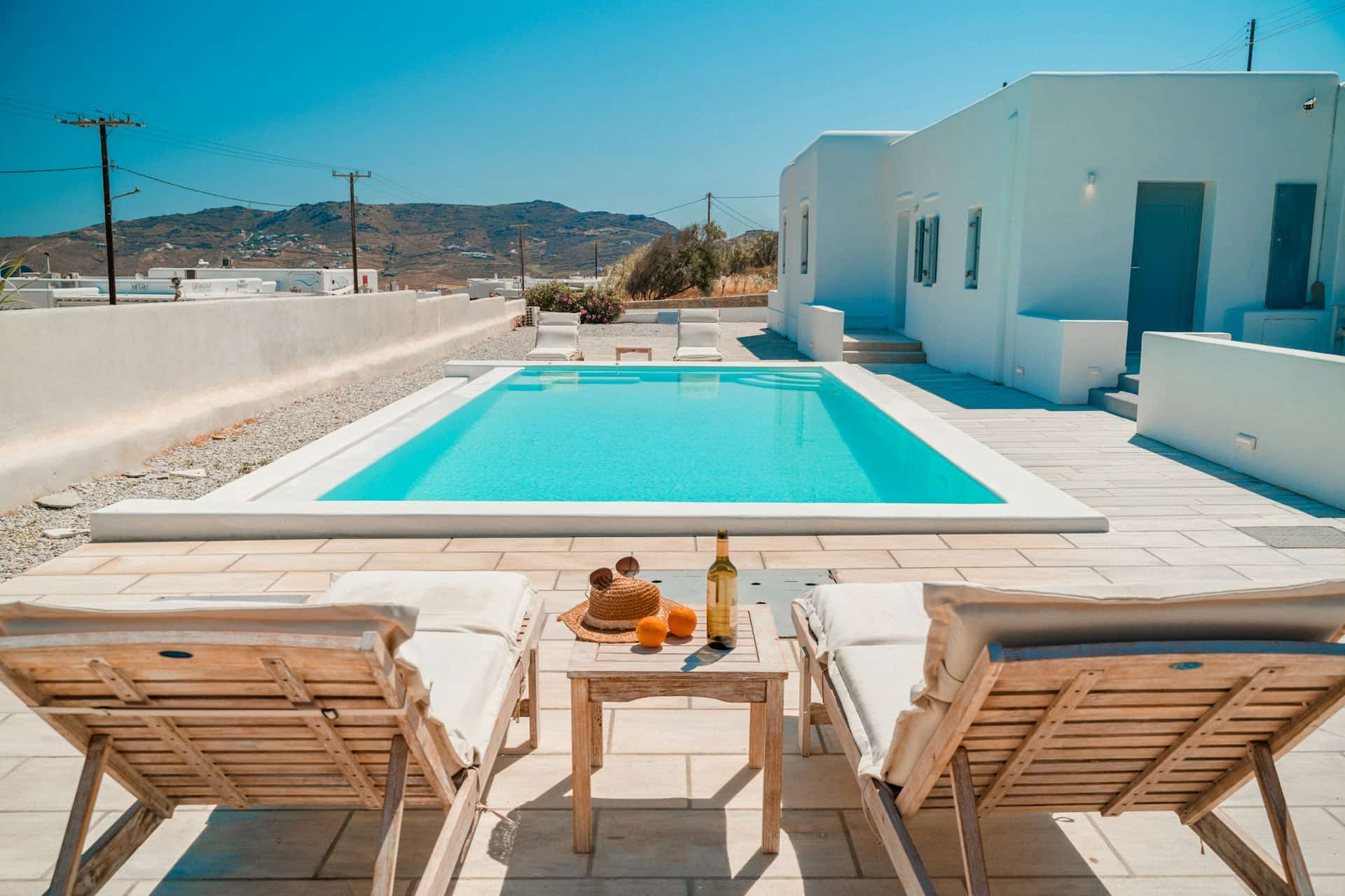 Mediterranean villa with pool and sea views