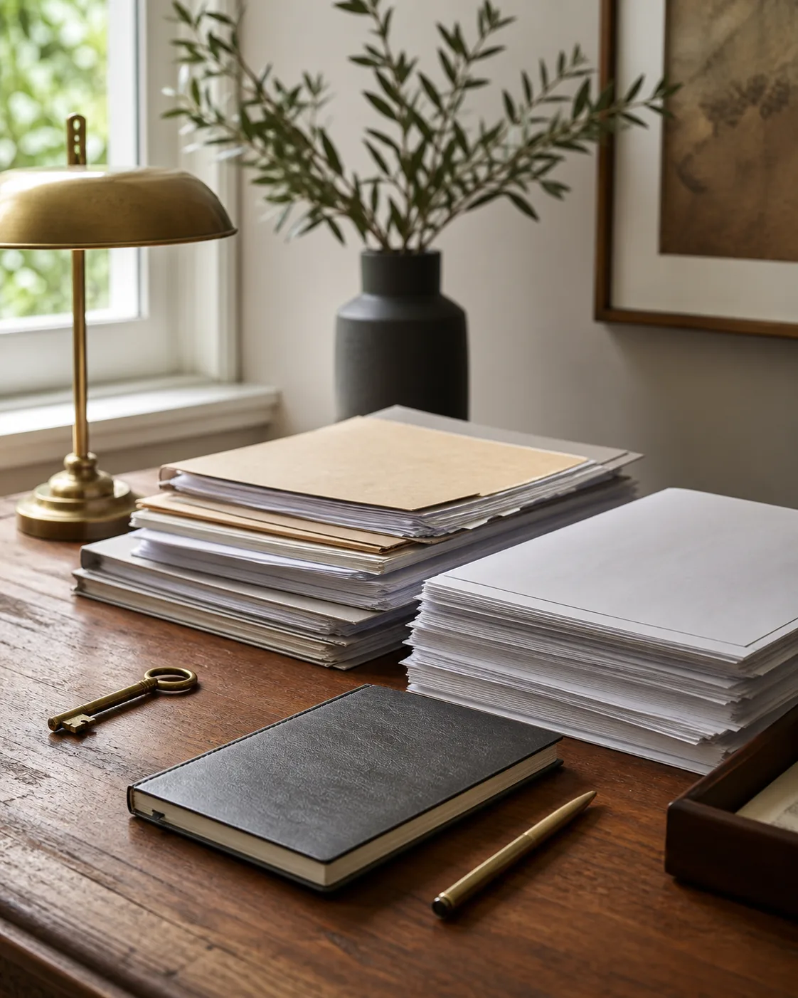 Company accounts and ledger prepared for director-income assessment