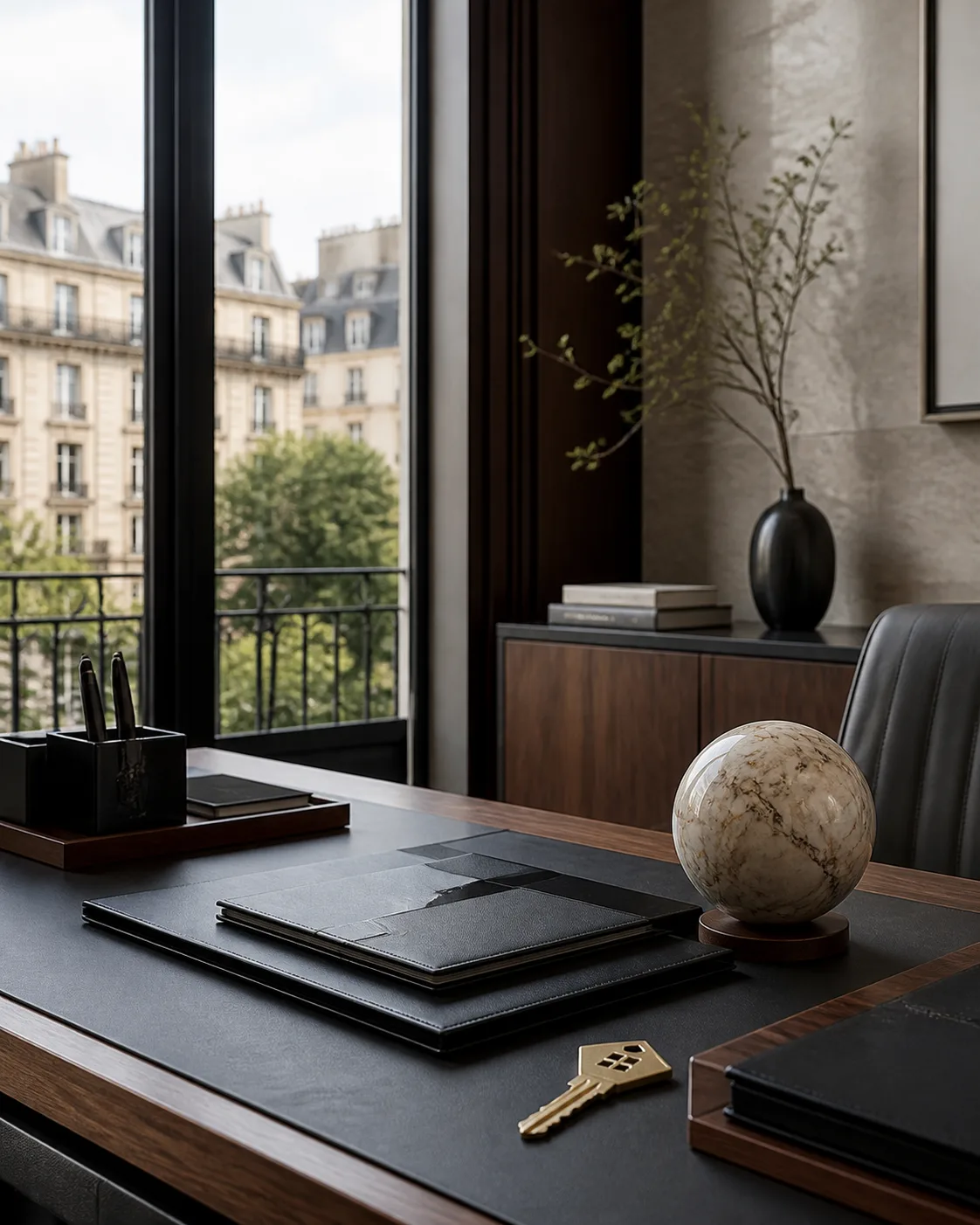 A private-client desk for an international asset and income case